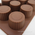 Silicone Chocolate Mould Daisy Shape 15-Cup